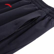 Anta Quick-Dry Pants | Men's Summer Woven Sports Shorts, Running, Basketball, Bermuda Shorts - Legendary Blue-5 - View 4