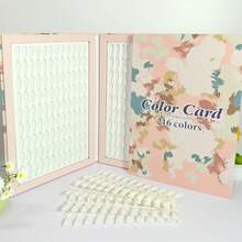 Lightweight Nail Gel Color Book, Portable Nail Color Matching Record Book, Suitable For Beginners And Professional Nail Artists - View 2