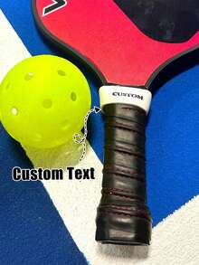Personalized Pickleball Paddle Grip Tape: Customizable Grip Accessories And Handle Wrap - Customizable Name Or Text; Rubber Grip - Ideal Gift For Tennis Rackets, Badminton Rackets And Fishing Rods; Universal Non-Slip Replacement Grip Tape - Multicolor - View 5
