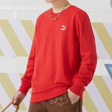 Puma Adidas Originals X FEIFEI RUAN Dragon Print Logo Sweatshirt Unisex Red - Red - View 2