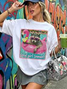 Women Sports Tees & Tanks - 白色 - 查看 1