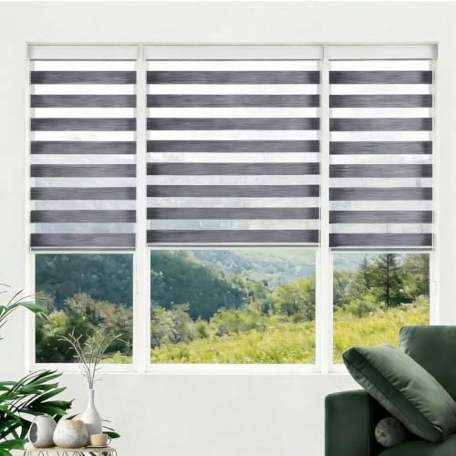 Roller Blinds - Linen Grey - View 1