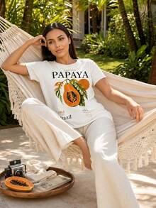 Women T-Shirts - 白色 - 查看 7
