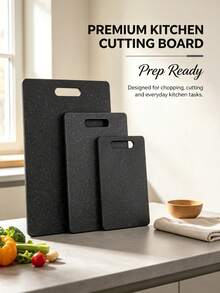 1/3pcs Plastic Cutting Board, Household Fruit And Vegetable Cutting Board, Separate Raw And Cooked Cutting Board, Kitchen Cutting Board, Kitchen Accessories, Suitable For Cutting Vegetables, Fruits And Raw Meat, Suitable For Halloween And Christmas - 1PC - View 2