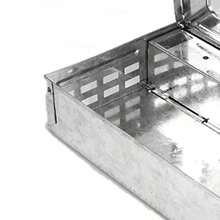 Trampa para ratones con ventana transparente: caja trampa de gran capacidad con alta tasa de captura, herramienta reutilizable para matar roedores, estación de cebo fácil de instalar, diseño de trampa humanitaria o de resorte, dispositivo de control de plagas para interiores y exteriores para el hogar - A - Ver 6