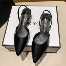GAN AI Women Flats - Black - View 2