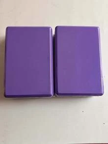 2pcs/Set Fitness Yoga Bricks Foam Bricks Pilates Auxiliary Equipment Stretching Training Bricks Support Bricks - Multicolor - View 8