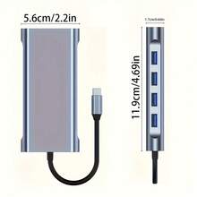 11-In-1 Portable Multi-Function USB Hub - View 3