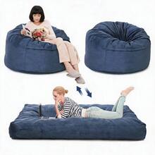Kselythan Bean Bags - Navy Blue - View 1