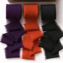 Dark Purple Orange Red Black