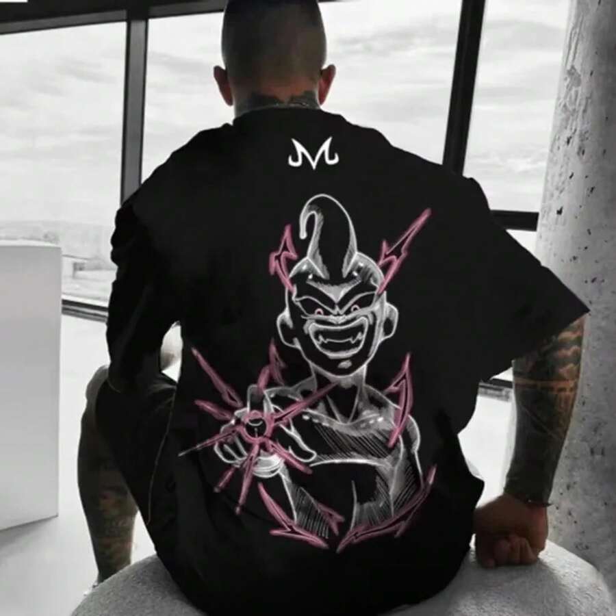 Men T-Shirts - Hitam - View 1