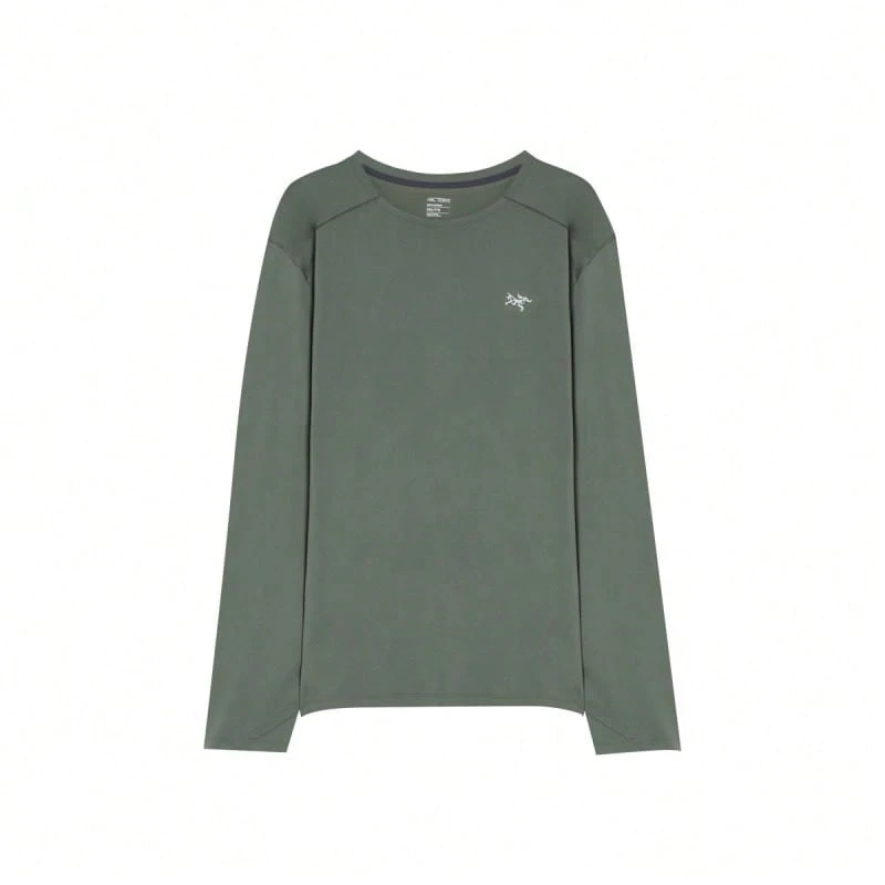 Arc'teryx Cormac Heavyweight Series Men's Long Sleeved T Shirt X000007422 - 幽霧綠X000007422-Forage - 查看 1