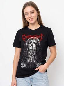Women T-Shirts - 黑色 - 查看 1