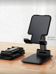 Suporte para Telefone, Suporte Dobrável para Telefone, Acessórios para Telefone, Suporte Portátil Extensível para Tablet e Telefone, Acessórios para Mesa de Escritório, Suporte Portátil para Telefone, Acessórios para Mesa de Escritório, Suporte, Decorações de Mesa para Todos os Smartphones - Multicolorido - Visão 10