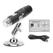 W05A Portable WiFi Digital Microscope 1000x – Industrial Microscope Camera With HD Lens, Wireless Handheld Magnifier For PCB, Coin, Jewelry, Skin, Solder Inspection And Repair, Compatible With IPhone, Android, PC, Adjustable LED Light - Black - View 9