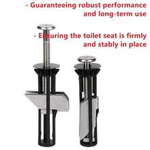 Toilet Seat Bolt Kit, Screws, Quick Release, Easy To Install- Toilet Seat Replacement Parts Kit, Toilet Cover Maintenance Accessories, Fixing Accessories Screws-JS2 (2) - ScrewsJS2 - View 4