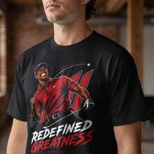 Men Sports Tees & Tanks - 黑色 - 查看 2