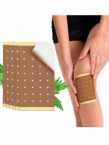 10/50/100pcs Natural Patches, Tiger Skin Heat Patches, Traditional Chinese Medicine Heat Patches, Long-Lasting And Effective, Suitable For Back, Knees, Neck, Shoulders, Muscles And Other Areas - Two-piece set - View 2