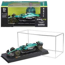 Burago 1/43 Scale F1 Series Racing Driver Model With Helmet, Includes Display Box, Creative F1 Racing Car Model Figure - Multicolor - View 7