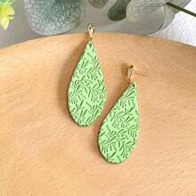 1件樹枝圖案聚合物黏土紋理滾輪,聚合物黏土耳環製作滾輪-非常適合製作聚合物黏土紋理片 - GL142 - 查看 10