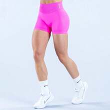 Women Shorts - Bright Magenta - View 2