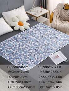 可重复使用防漏月经垫，防水可洗床垫保护垫，适用于女性经期、尿失禁、尿床，成人及老年人均可使用 - 彩色 - 查看 6