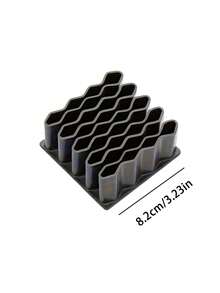 Storage Box, Multi-Layer Vertical Storage Rack, Sturdy With Compartments, Makeup Brush Drying Rack, Space-Saving, Cosmetic Storage, Makeup Brush Storage Box, Home, Office, Clinic, Pharmacy, Christmas Gift, Mother's Day Gift, Simple Assembly Required, Medical Storage Essential, Home Must-Have - Multicolor - View 12
