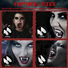 THATBOY 20PCS/SET Kostum Halloween--Set Kostum Vampir, Gigi, dan Perlengkapan Gigi Lainnya - MultiWarna - View 10