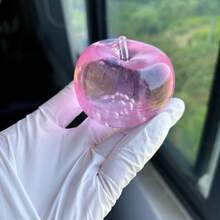 Crystal Apple With Soft Tones, Ultra-Thin Skin And Smooth Soft Touch. It Can Be Used As A Squeezable Stress Relief Ball Or A Tactile Sensory Toy. Perfect For Placing On An Office Desk, And Also An Excellent Office Stress Relief Gift. - Multicolor - View 9