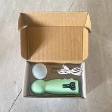 Pistola de Massagem Profissional para Relaxamento Muscular e Fáscia, Pistola de Massagem para Pescoço e Fáscia para Homens e Mulheres, Pistola de Massagem Elétrica Mini para Fitness, Mini Elétrica Portátil, Recarregável via USB, Ajuste de 4 Velocidades, Adequada para Massagem no Corpo, Pernas e Cintura - Multicolorido - Visão 11