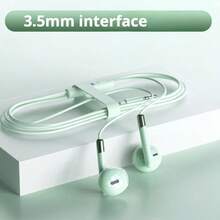Earphone Berkabel, Headphone Gaya Jalanan, Dengan Mikrofon untuk Panggilan, Cocok untuk Olahraga, Lompat Tali, Latihan, Teman Perjalanan, Pilihan Utama untuk Hadiah, Hadiah Premium - View 19