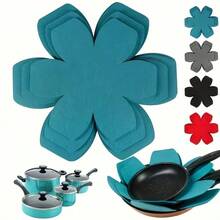 12Pcs Felt Pot Pan Protecetors Anti Scratch Non-Stick Divider Pads Pan Bottom Heat Insulation Protect Kitchen Cookware Tools ﻿ - View 1