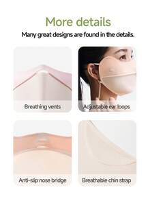 Beneunder Blush Eye-Covering Sun-Protection Mask AL334 - Dusty Pink - View 5
