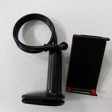 1pc Reinforced Bedside Phone & Tablet Holder, Flexible Gooseneck Long Arm, 360° Rotation, Secure Grip Without Slipping, No Extra Import Fees, Suitable For Online Classes, Lying Down Watching Movies, Home Live Streaming And More - A - View 9