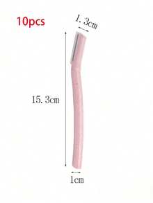 10/6/3/1pc Women's , Facial Skincare Shaving Razor, Full Body Hair Removal Razor, Multi-Functional Facial Hair Removal Disposable Blade Eyebrow Trimming Tool, Face Razor, Wax Hair Removal, Eyebrow Shaping Kit, Shaver For Women, Depilador Facial - Pink - View 6