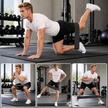 Adjustable Kegel Trainer Inner Thigh Adductor Hip Exerciser For Pelvic Floor Muscle With Band - 黑色 - 查看 3