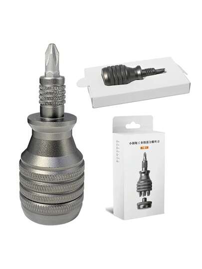7 w 1 mini śrubokręt tytanowy 1/4 cala, magnetyczny zestaw bitów Torx, narzędzia do napraw domowych