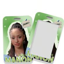6-Piece Assorted Cordless KATSEYE Girl Group Merchandise Sliding Cover Student Campus ID Card Holder, ID Card Protector - Multicolor - View 11
