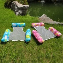 Inflatable Pool Floating Hammock, Multi-Functional PVC Water Floating Bed Chair, 3-Row Detachable Design, Suitable For Beach Vacation - A - View 5
