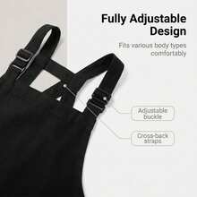 1 Buah Celemek Dapur Tahan Air & Minyak, Cocok untuk Penggunaan di Rumah, Dengan Kantong, Poliester Anti Noda, Celemek Masak untuk Rumah, Restoran, Kerajinan Tangan, Berkebun, BBQ, Sekolah, Kafe, Unisex, Hadiah Natal yang Luar Biasa - MultiWarna - View 12