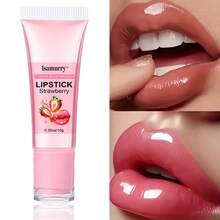 Bálsamo Labial de Ácido Hialurônico, Efeito Hidratante de Longa Duração, Adequado para Todos os Tipos de Pele, Sem Álcool, Não Irritante, Acabamento Natural, Bálsamo Labial de Longa Duração, Máscara Labial - Honey - Visão 2