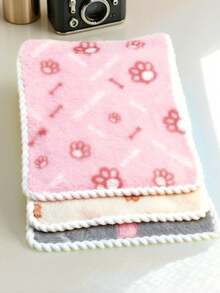 A Small Blanket, Pet Mat, Cotton Nest Blanket, And Flannel Blanket That Can Absorb Water And Not Fall Off, Suitable For Wiping Pets. It Is A Mat For Cats And Dogs That Can Be Used All Year Round - M (62cm X 40cm) - View 11