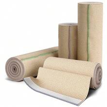 1 Gulungan Plester Elastis Premium - Plester Perekat Kompresi Kuat, Cocok untuk Olahraga, Pergelangan Tangan, Pergelangan Kaki - Hitam - View 3