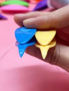 9pcs Colorful Small Eye Shuttle, Handmade Weaving Practical Tool, Suitable For Handmade Lace Knitting, Lace Accessory DIY Making, Easy To Operate For Beginners, Essential Knitting Accessory For Handmade Creation - Small Phoenix Eye Shuttle - View 6
