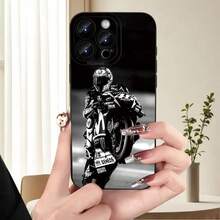 [24h Shipping From DE/FR/ES] Phone Case: A Treasure, With 2D Motorcycle Racing Pattern, Modern, Cool And Fashionable, Drop-Proof, For IPhone 17/16/15/14/13/12/11/Pro Max. A Valentine's Day, Birthday, Or Surprise Gift For Friends, Family, Girlfriend, Boyfriend, Or Yourself. Suitable For Apple 17/16/15/14/13/12/11/X Series And  S21/S22/S23/S24/S25/S26, , , And Other Models - Image 1 Pcs - View 2