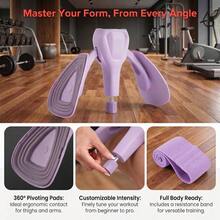 Adjustable Kegel Trainer Inner Thigh Adductor Hip Exerciser For Pelvic Floor Muscle With Band - 紫色 - 查看 2