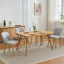 Kselythan Dining Chairs - Grey - View 2