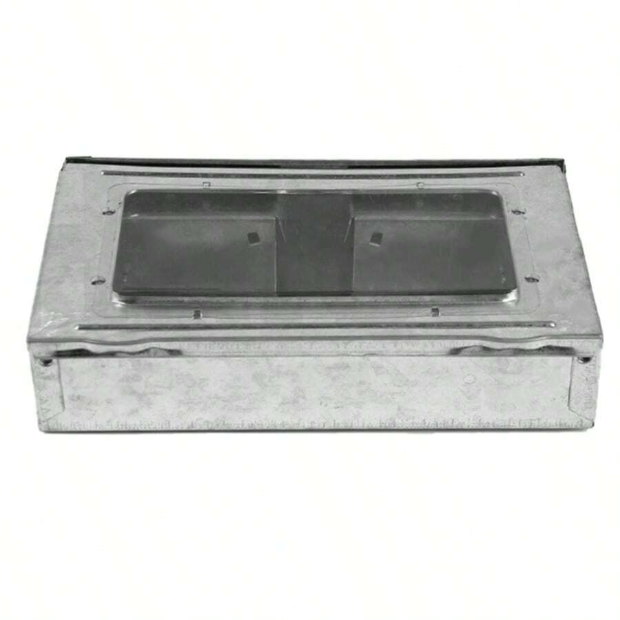 Trampa para ratones con ventana transparente: caja trampa de gran capacidad con alta tasa de captura, herramienta reutilizable para matar roedores, estación de cebo fácil de instalar, diseño de trampa humanitaria o de resorte, dispositivo de control de plagas para interiores y exteriores para el hogar - A - Ver 1