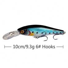 1/3/5pcs Floating Surface Minnow Lure, Bionic Bait For Freshwater And Saltwater Long Cast Fishing - Multicolor - View 10