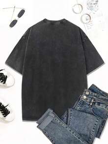 Women T-Shirts - 黑色 - 查看 2
